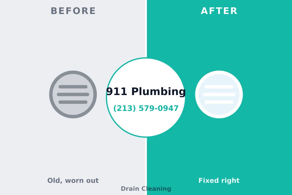 Before and after: plumbing company Bolivar, WV